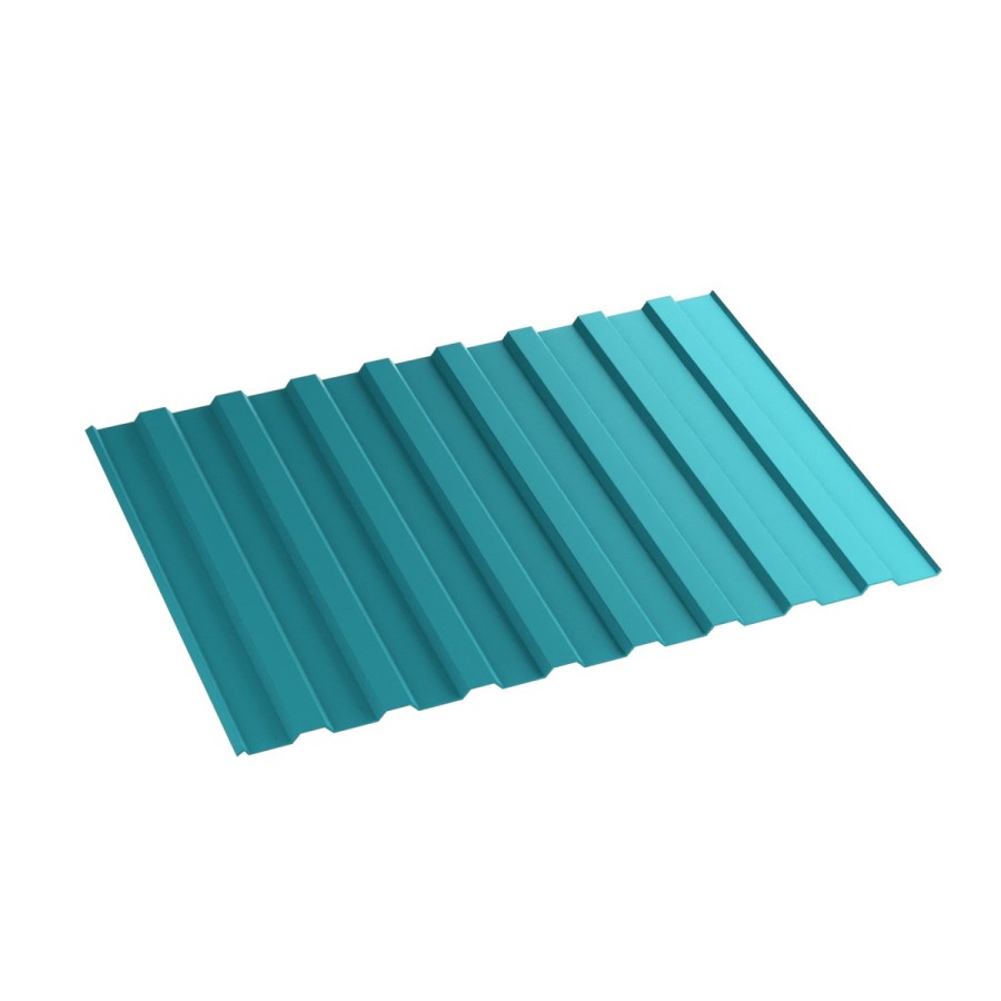 Профнастил МП10-В ПЭ_Standart_RAL5021